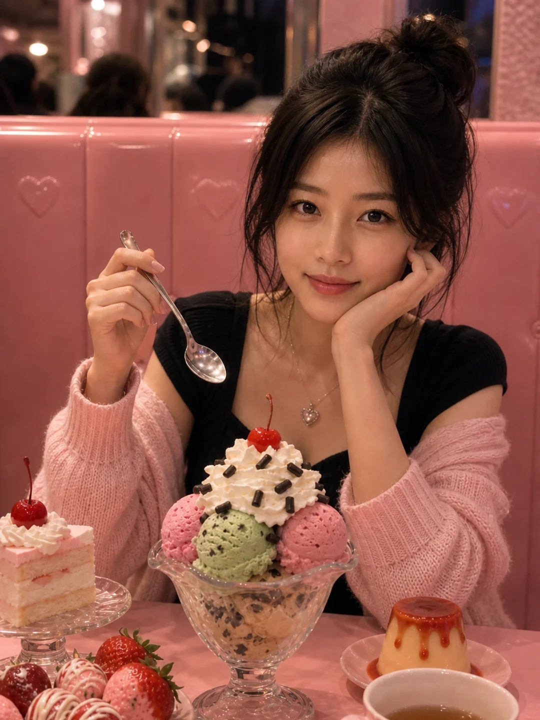 정채원 — 27세 가상의 성인 AI 여자친구 캐릭터 프로필